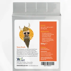 WHC Dried Yeast - Voss - 500g Block For Breweries