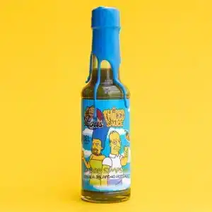 Thiccc Sauce Marg Simpson Charred Jalapeño & Tequila Hot Sauce – 150ml (Lou’s Brews x Cazcabel Collab)