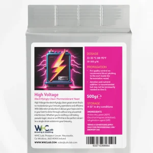 WHC Dried Yeast - High Voltage - 500g Block For Breweries