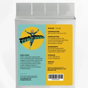 WHC Dried Yeast - Zero Hero - 500g Block For Breweries