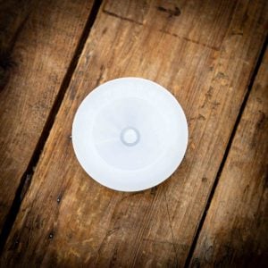 Cask Shive - Clear Plastic Ribbed with Membrane (10 Pack) for Homebrew Real Ale