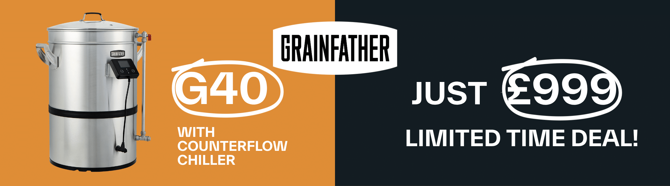 Grainfather G40 Banner offer £999