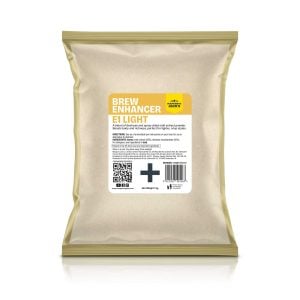 Bag of Mangrove Jack's Brew Enhancer E1 Light brewing malt extract powder (1 kg).